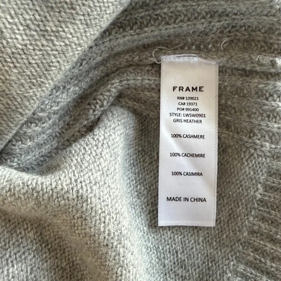 Frame Women’s CASHMERE Sweater - Picture 4 of 4